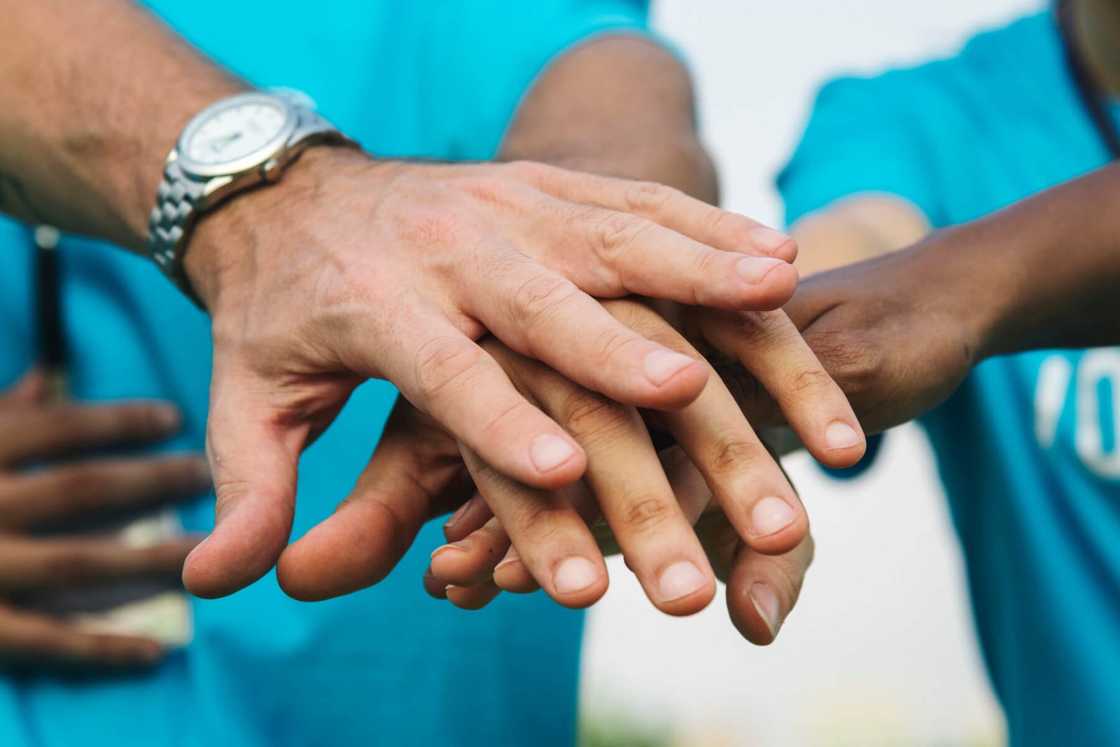 Image of hands together